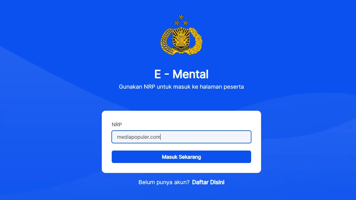 E-Mental Polri